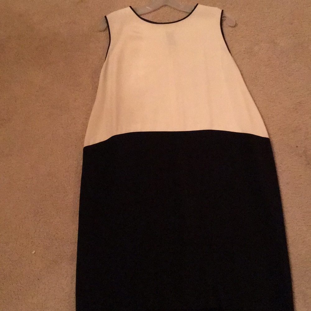 Sylvia Heisel designer Black and white dress